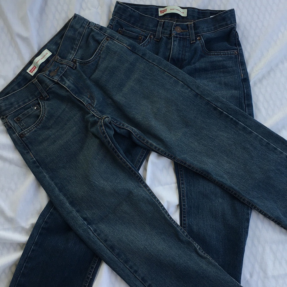 2 Pairs of Boys Levi’s 505